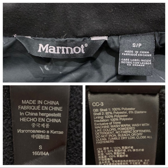 Marmot Kitzbuhel Quilted Vest Raspberry Pink & Black size Small - Picture 13 of 15